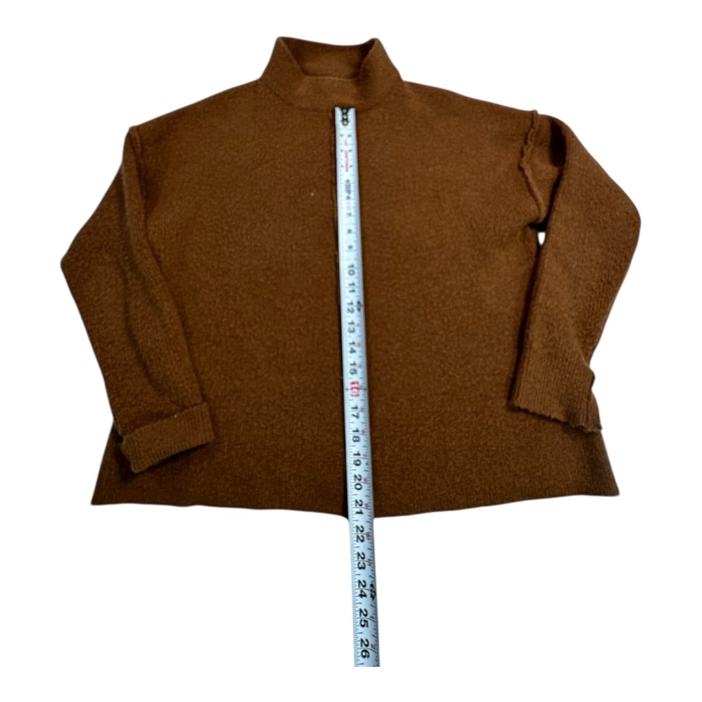Universal Thread Mock Neck Sweater Rust Brown Kni… - image 6